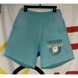 Vintage Miami Dolphins Sweat Shorts Medium 90s NFL Football Jostens